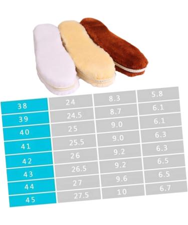 Beaupretty 3 Pairs Winter Insoles - Warm Shoe Cushions for Foot Care & Sports - Comfort & Support for All Sizes - Buy Online on GoSupps.com