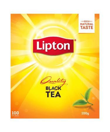 Lipton Tea Bags Quality Black 200gm 100 Pack