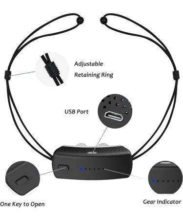 Smart Electric Anti Snoring Stopper | USB Rechargeable Snoring Device for Better Nose Breathing and Improved Sleep - Buy Online on GoSupps.com