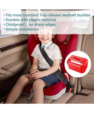 Buy 2 Red Car Door Locks & Child Safety Belt Locks | Secure Your Child with Solid Car Seats - International Shipping - Buy Online on GoSupps.com