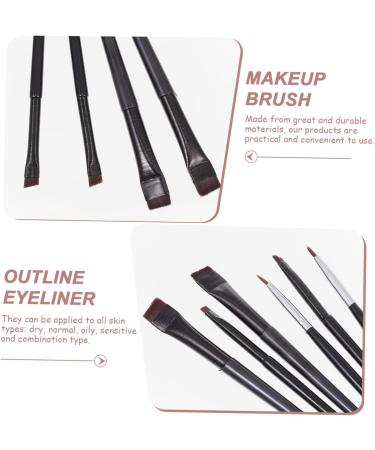 Ipetboom 6pcs Eyeliner Makeup Brush Eye Pencil Brush Eye Shadow Applicators Eyeliner Brush Eyes Eyebrow Brush - Buy Online on GoSupps.com