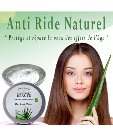 MYTONIC BEAUTE Organic and Pure Aloe Vera Gel 99.5% - Natural Moisturizer for Face Body and Hair - Calming After Shave Natural After Sun Hair Care Hair Plating | MYTONIC BEAUTE - Buy Online on GoSupps.com