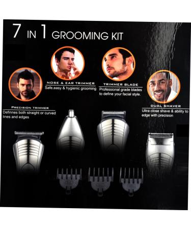 Buy Angoily 2-in-1 Electric Mustache Grooming Kits for Men - Precision Hair Razor for Ultimate Styling - Buy Online on GoSupps.com