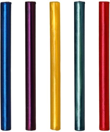 Yooghuge 5-Part Adhesive Gun Siegelwachsstift Set - Perfect for Decorating Letters Wedding Invitations Cards & Envelopes with Beeswax Strips - Buy Online on GoSupps.com