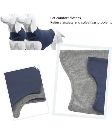 Anti-Stress Dog Vest | Soothing Coat for Anxiety Relief - Soft Gray Size L - Buy Online on GoSupps.com