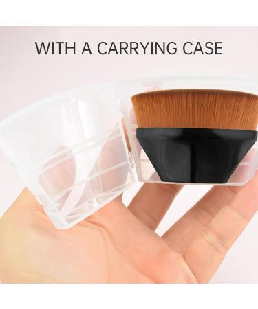 Foundation Makeup Brush 3Pcs Face Blush Liquid Powder Foundation Brush High-Density Seamless Foundation Brush Suitable for Mixed Liquid Cream Or Powder Cosmetic - Buy Online on GoSupps.com