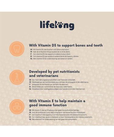 Amazon Brand - Lifelong Dog Food Pat with Poultry 300g Pack of 10 - Buy Online on GoSupps.com