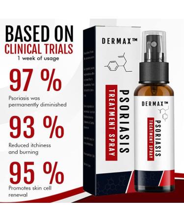 Dermax Psoriasis Treatment Spray 30ml - Soothe Skin, 5 Pack - Buy Online on GoSupps.com