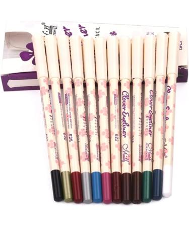 IWOWHERO 24 Pcs Eyeshadow Pen Eyeliner Pencils Blue Eye Shadow Pencil Crayon Eyeliner Waterproof - Buy Online on GoSupps.com