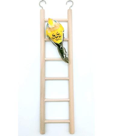 Wooden Climbing Ladder Toy for Parakeets, Parrots, Cockatoo - 2pcs, 6 Step & 8 Step - Buy Online on GoSupps.com