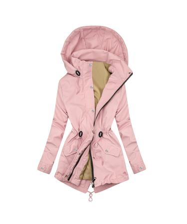 Genetic ladies quilted jacket warm zipp winter jacket with belt bag slat coat warm extra long jacket ski jacket women jacket women winter big sizes 52 quilted jacket women long without sleeves pink s