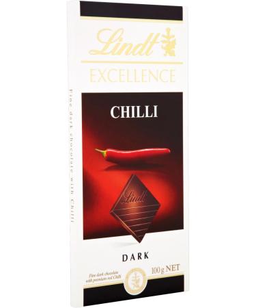  Lindt Lindt Excellence Chilli Chocolate 100 g (Pack of 5) - Buy Online on GoSupps.com