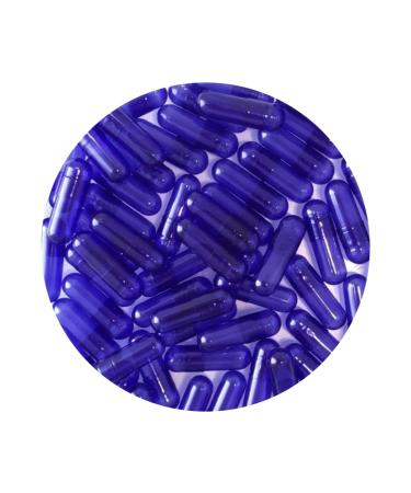 DR T&T HEALTH UK LTD DR T&T Size 0 Clear Purple Gelatin Capsules (Pack of 100)