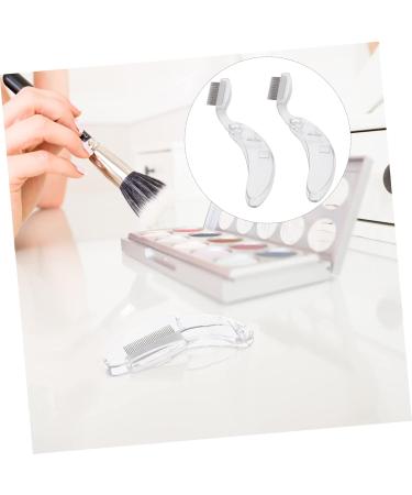 SOESFOUFU Eyelash Curlers 2pcs Foldable Eyebrow Comb Eyelash Brush Lash Extension Tools Dense Lash Comb Make up Eyelash Curler 6.5x2x0.8cm Transparent - Buy Online on GoSupps.com