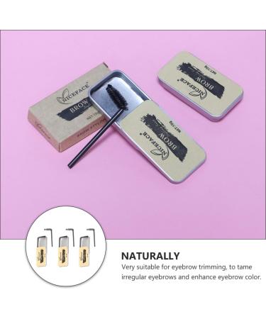 MUSISALY 3 Sets Eyebrow Soap Brow Shaping Soap 3d Brows Makeup Balm Woman Brow Soap Brow Wax Gel Texture - Buy Online on GoSupps.com