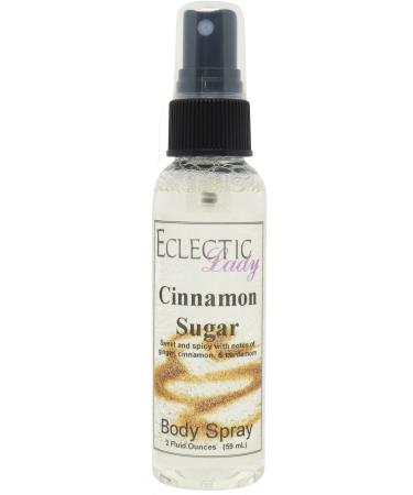 Cinnamon Sugar Body Spray 2 ounces Body Mist for Women with Clean Light & Gentle Fragrance Long Lasting Perfume with Comforting Scent for Men & Women Cologne with Soft Subtle Aroma For Daily Use 2 Fl Oz (Pack of 1)