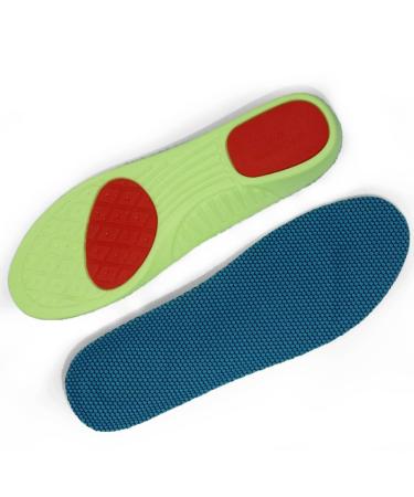 CSCDD PU Breathable Sports Insolesoft and Comfortable for Men and Womens Insoles(37-38) 37-38 Blue