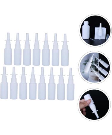 Beavorty 15pcs Travel Spray Bottle Set - Portable Nasal Sprayer Containers (White) - Buy Online on GoSupps.com