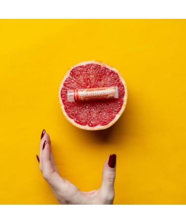 Crazy Rumors Grapefruit Lip Balm - 100% Natural & Vegan | Moisturizing Pink Lip Care for All Skin Types - Buy Online on GoSupps.com