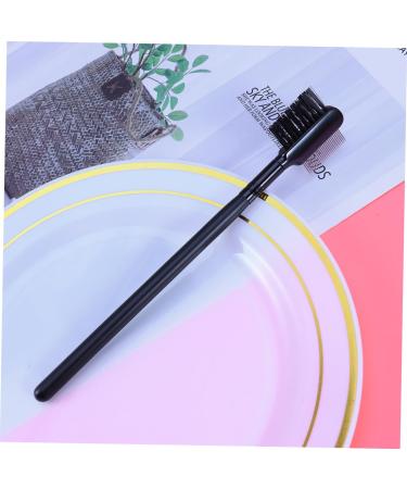 Hemoton Beauty Brush - Dual Purpose Makeup Brush & Eyebrow Comb for Flawless Eyelashes & Brows | International Shipping Available - Buy Online on GoSupps.com