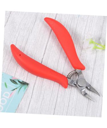 Housoutil Nail Nipper s Scraper Tool Professional Cuticle Nippers Cuticle Pliers Skin Plier Cuticle Trimmer Hangnail Nipper Nail Clipper Kit Manicure Nipper Leather Pliers Stainless Steel - Buy Online on GoSupps.com