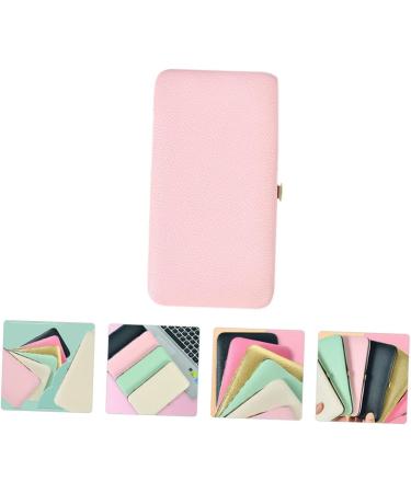 Beavorty Tweezers Storage Box for Eyelash Extensions - Set of 3 Pink Leather Holders | Durable & Convenient 18x9.8cm - Buy Online on GoSupps.com