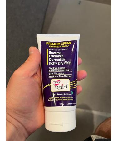 Hope's Relief Premium Itchy Dry Skin Cream 125g | Soothing Relief for Dry Skin Shop Internationally - Buy Online on GoSupps.com