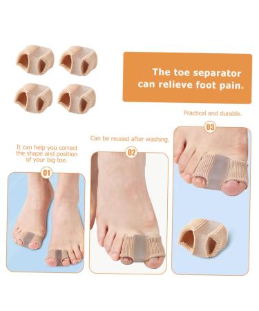 Cabilock Toe Separator Brace Set - Bunion Straightener & Spacer (4pcs) - Buy Online on GoSupps.com
