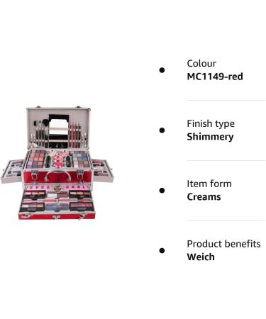 FantasyDay All-in-one Makeup Set Gift Surprise | Full Makeup Kit for Women Multipurpose Essential Starter Bundle Include Eyeshadow Palette Lipstick Blush Concealer Face Powder Eyeliner Mascara Brush - Buy Online on GoSupps.com