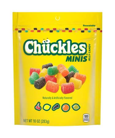 Chuckles Mini Jelly Candy, 10 Ounce, Pack of 6