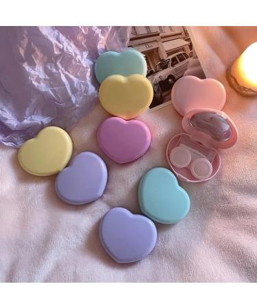 KCHYCV Purple Candy Contact Lens Container - Portable Mini Storage with Mirror for On-the-Go Use - Buy Online on GoSupps.com