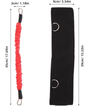 Buy HANABASS Vertical Jump Trainer Set - Resistance Bands for Basketball Volleyball Football & Tennis | Enhance Leg Strength & Agility - Buy Online on GoSupps.com