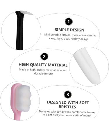 Mobestech Biodegradable Travel Toothbrush Set - 8pcs Physiotherapy Sports Design for Adults & Kids Ideal for Pregnant Women - Buy Online on GoSupps.com