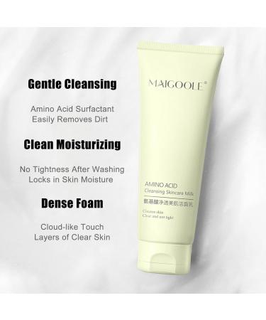 Foaming Facial Cleanser Gentle Facial Wash 100g Soothing Clear Soothing Facial Cleanser Foaming Facial Cleansing Milk Tsuchiya - Buy Online on GoSupps.com