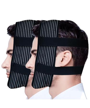 2Pcs Anti Snore Chin Strap Adjustable and Flexible Stop Snoring Head Band for Men Women Effective Anti Snore Device Great Sleep