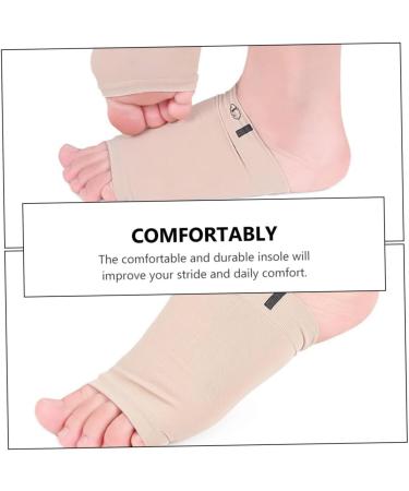 FOMIYES Arch Correction Socks - 6 Pairs Orthotic & Massage Pad Support for Foot Relief | Unisex Arch Support Sleeves & Heel Cushions - Buy Online on GoSupps.com