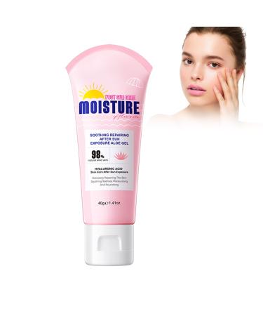 After Sun Soothing repair Aloe Vera Gel soothing aloe vera gel for sunburn face and skin cooling after sun natural moisture care for red skin