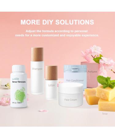 Benzyl Benzoate 1000ml | Premium Fragrance & Cosmetic Ingredient | Ideal for Hair & Scalp Products - Buy Online on GoSupps.com