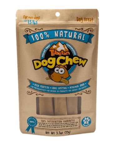 Natural Chews with High Protein Long Lasting and Minimal Odor (Small - Most Dogs Under 15 lbs)