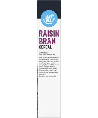 Happy Belly Raisin Bran Cereal 18.7 Ounce - Amazon Brand - Buy Online on GoSupps.com