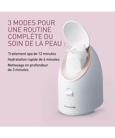 Panasonic - EH-XS01-N503 | Thermal facial treatment Sauna Nano-ionic steam 3 6 or 12 minute programs - Buy Online on GoSupps.com