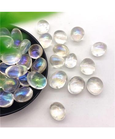 Natural Crystal Rough 100g Natural Clear Quartz Crystal Stone Electroplating Rainbow Halo Quartz Crystal Ornament PEIQIYIN - Buy Online on GoSupps.com