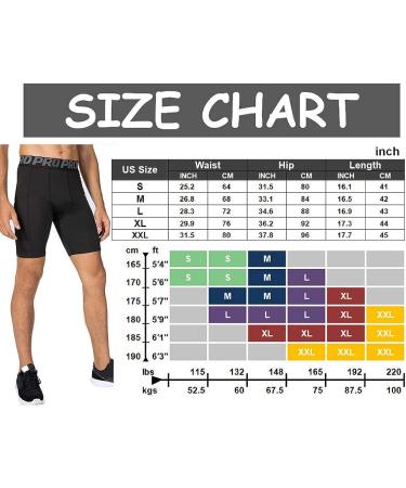 Mens Compression Running Shorts 3 Pack with Phone Pocket - Black - Large - Athletic Gym Yoga Cool Dry Workout Underwear - Set of 3 - Buy Online on GoSupps.com