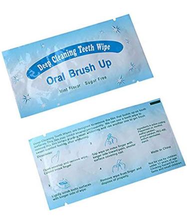 HEALLILY 20pcs Disposable Finger Toothbrush Gauze Dental Finger Brush Oral Hygiene Cleaning Wipes - Buy Online on GoSupps.com