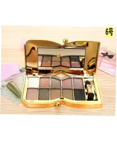 FOMIYES 2pcs Flash Mirror # Glitter with Makeup and Eyeshadow Brush Colorful Shadow Colors Eye 1 count (Pack of 1) As Shownx2pcs - Buy Online on GoSupps.com