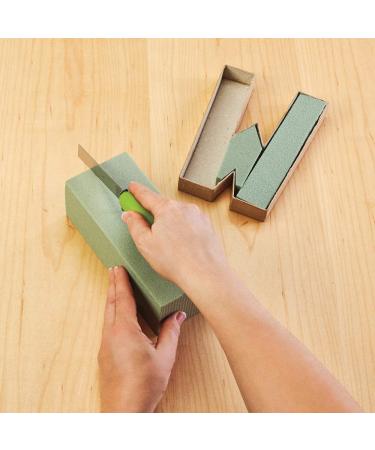 FloraCraft Floral Desert DryFM 2 Piece Brick 2.6 Inch x 3.4 Inch x 7.8 Inch Green - Buy Online on GoSupps.com