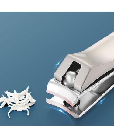 OUSIKA Nail Clippers Professional Stainless Steel Nail Clipper Sturdy Fingernail and Toenail Clipper Cutters Pedicure Scissors Manicure Files Nails (Color : Schwarz) - Buy Online on GoSupps.com