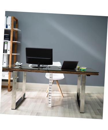 Kislang Snake-Shaped Cable Organizer Tube | White ABS Wiring Protection | 74x8x8cm | International Shipping - Buy Online on GoSupps.com