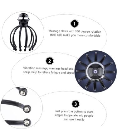 Fomiyes 3 STK Head Massage Brush - Hair & Hand Massager for Ultimate Relaxation | International Shipping Available - Buy Online on GoSupps.com