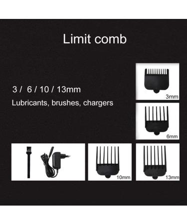 Professional Cordless Hair Clippers & Trimmer | Easy Hair Clipper Kit for Men - Rechargeable Beard & Hair Cutting Set - Buy Online on GoSupps.com